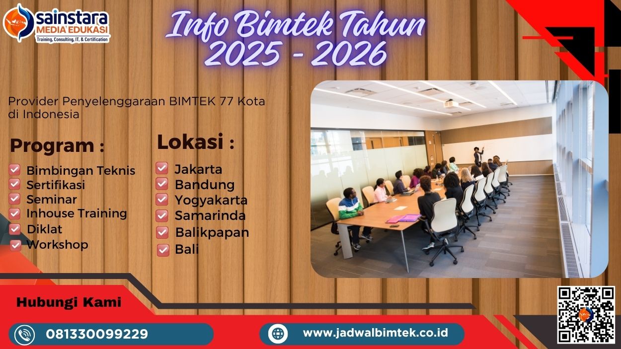 Info Bimtek ISO 37001:2016 tentang Sistem Manajemen Anti Penyuapan di Lingkungan Pemerintahan Tahun 2025 - 2026