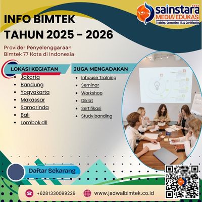 Info Bimtek Penyusunan Analisis Jabatan (Anjab) dan Analisis Beban Kerja (ABK) Terintegrasi E-Formasi Tahun 2025 - 2026