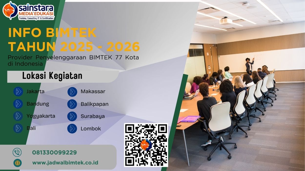 Jadwal Bimtek Pengolahan Citra Satelit (Remote Sensing) dan NDVI dengan ArcGIS Tahun 2025 - 2026