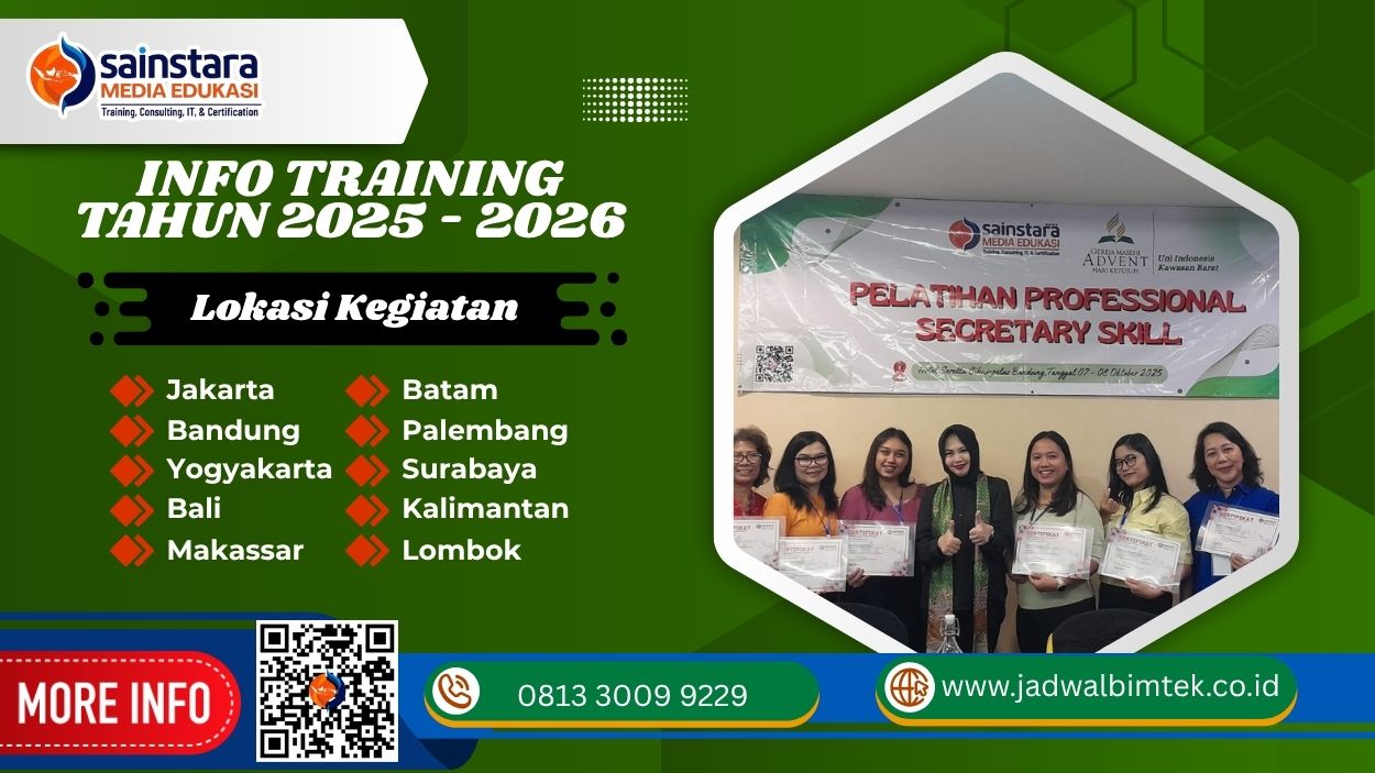 Info Training Pemantauan Kesehatan Pekerja Tambang (Occupational Health) Tahun 2026