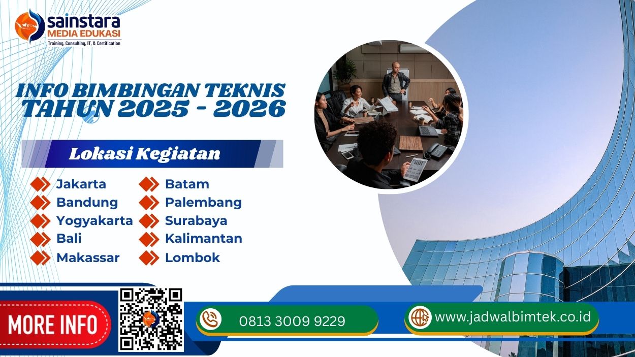 Info Bimtek Pengelolaan Pajak atas Pelayanan Akademik dan Non-Akademik Tahun 2025 - 2026