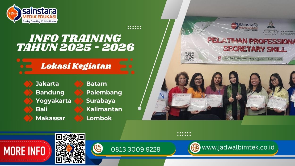 Info Training Safety Officer / Petugas Pengawas K3 di Proyek Tahun 2026