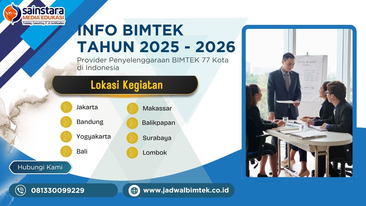 Info Bimtek Manajemen Data Akademik dan Kesiswaan Berbasis Aplikasi Digital Tahun 2026