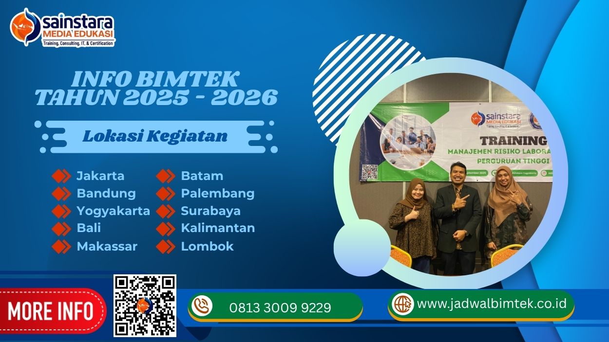 Info Bimtek Standar Layanan Pembimbingan Akademik dan Bimbingan Skripsi/Tesis Tahun 2026