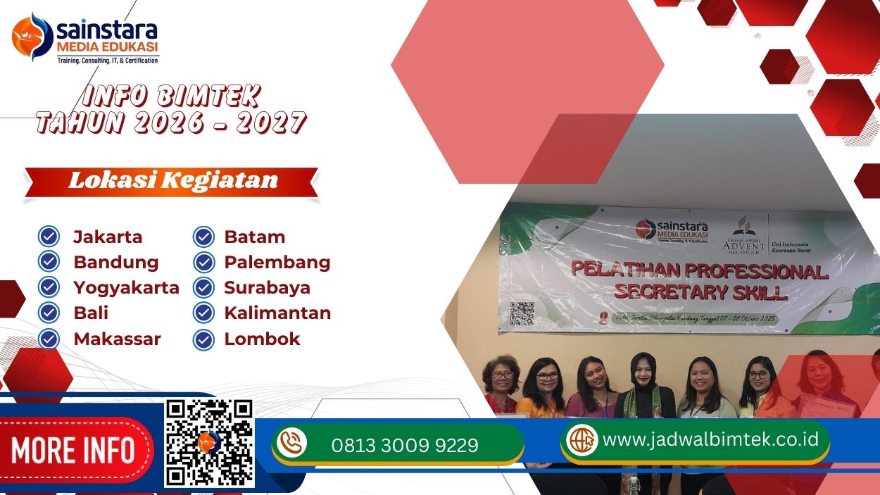 Info Bimtek Penerapan Sistem Manajemen Kinerja ASN Tahun 2026 - 2027