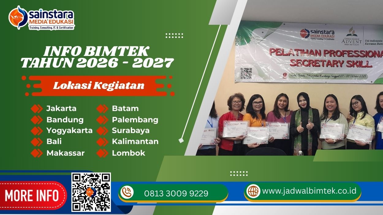 Info Bimtek Pengenalan Artificial Intelligence untuk ASN Tahun 2026 - 2027