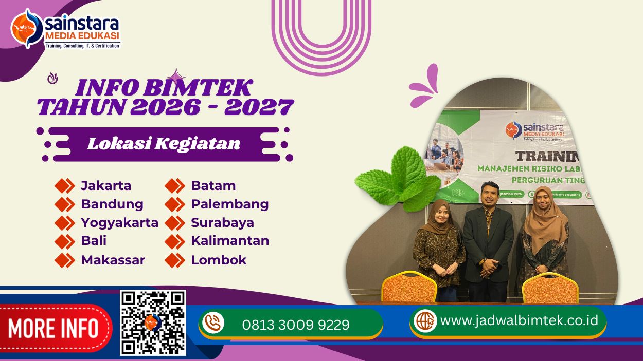 Info Bimtek Komponen dan Arsitektur GIS Tahun 2026 - 2027