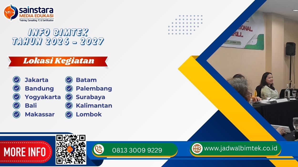 Info Bimtek Pemanfaatan Teknologi Informasi dalam Manajemen ASN Tahun 2026 - 2027