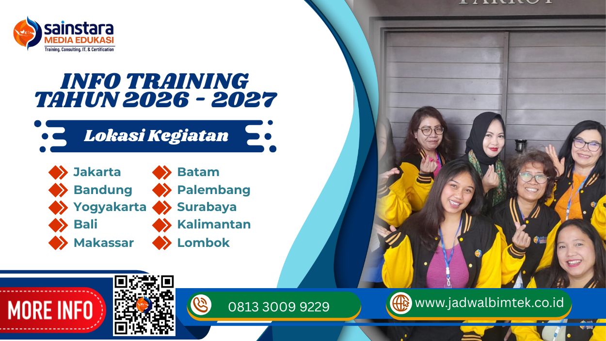 Info Training Manajemen Risiko Lingkungan dan Keberlanjutan (ESG) Tahun 2026 - 2027