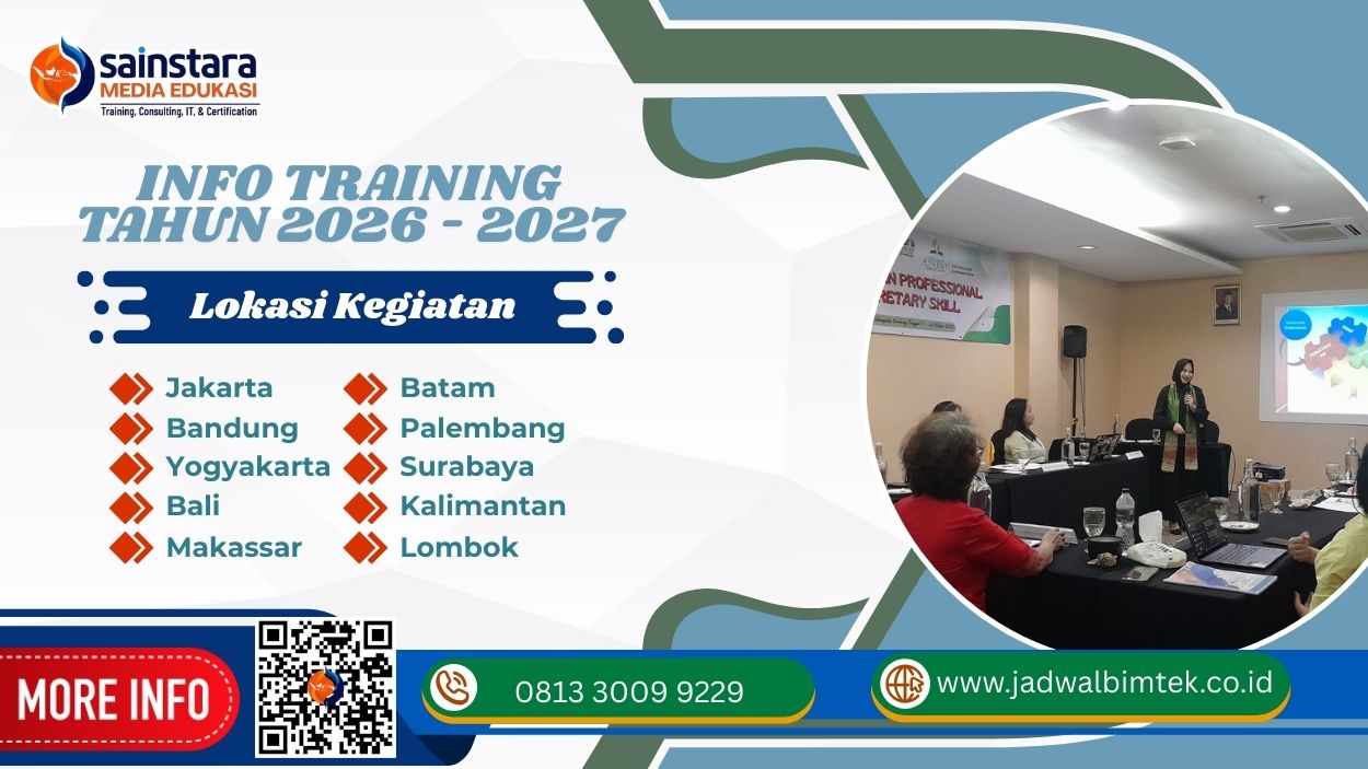 Info Training Manajemen Risiko Supply Chain dan Vendor Tahun 2026 - 2027