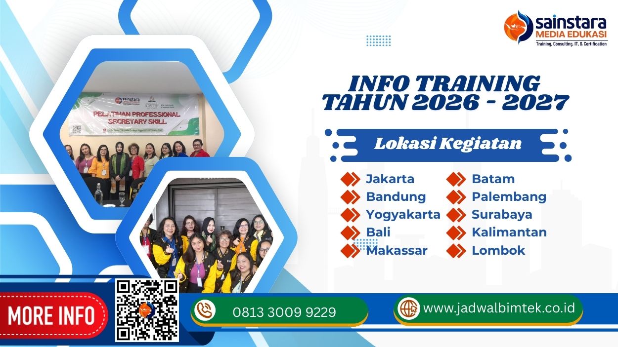 Info Training Manajemen Risiko Krisis dan Kontinjensi Tahun 2026 - 2027