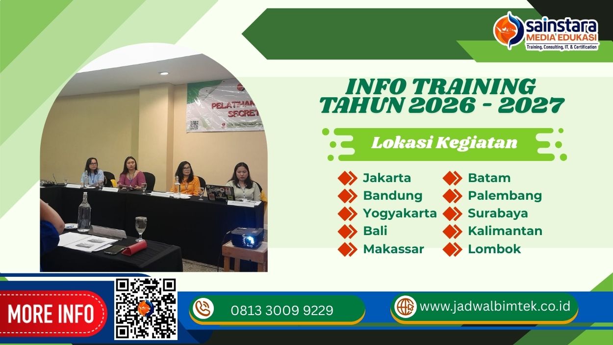 Info Training Integrasi Manajemen Risiko dengan SPIP dan Zona Integritas Tahun 2026 - 2027