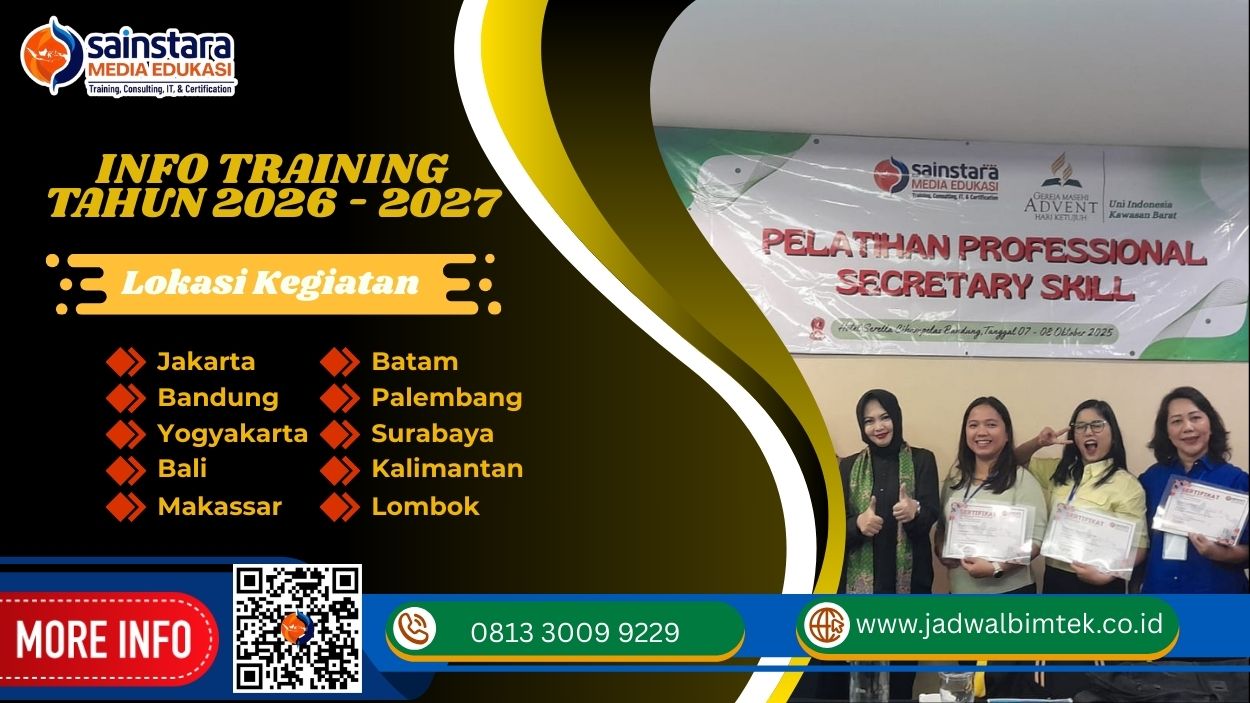 Info Training Electrical Load Calculation dan Energy Management – Analisis konsumsi energi Tahun 2026 - 2027