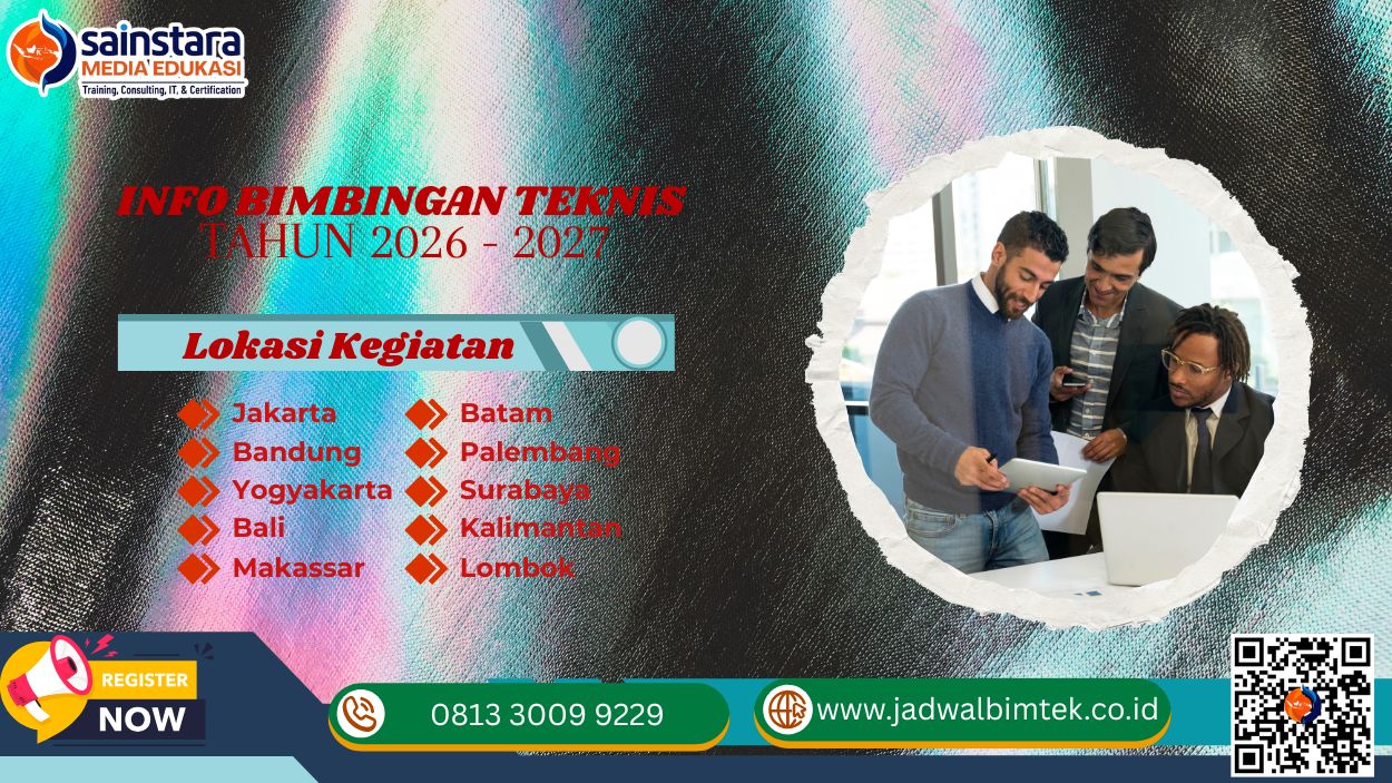 Info Bimtek Pengelolaan dan Penilaian Aset Tetap Pemerintah Daerah Tahun 2026 - 2027