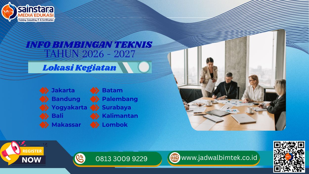 Info Bimtek Tugas, Fungsi, Tanggung Jawab, dan Kewenangan Bendahara Pemerintah Tahun 2026 - 2027