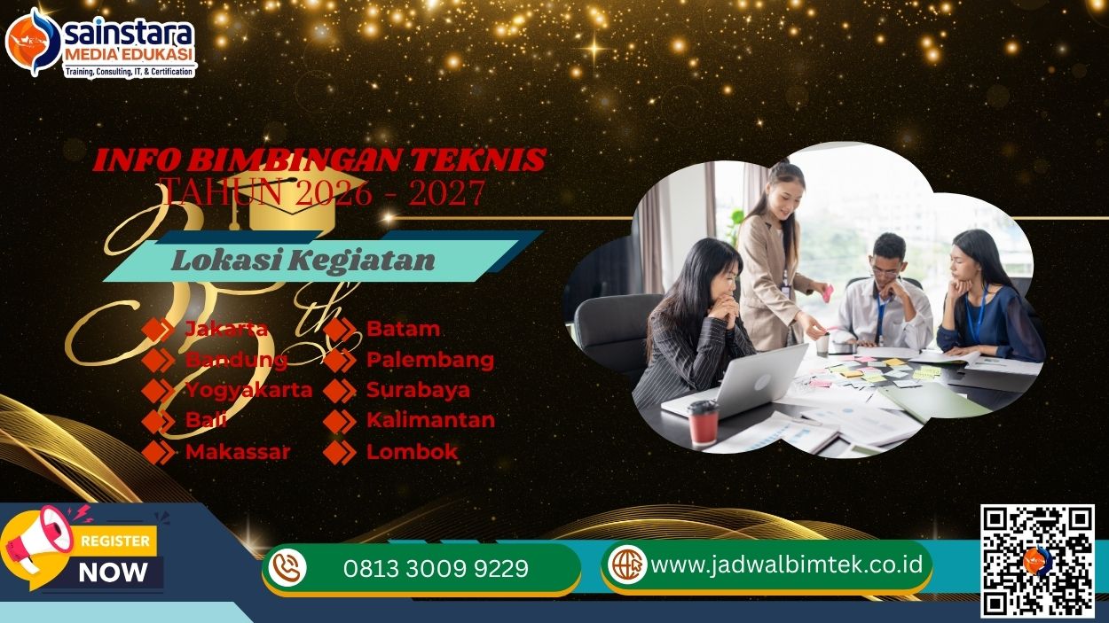 Info Bimtek Pengelolaan Bahan Kimia Berbahaya dan Beracun (B3) Tahun 2026 - 2027