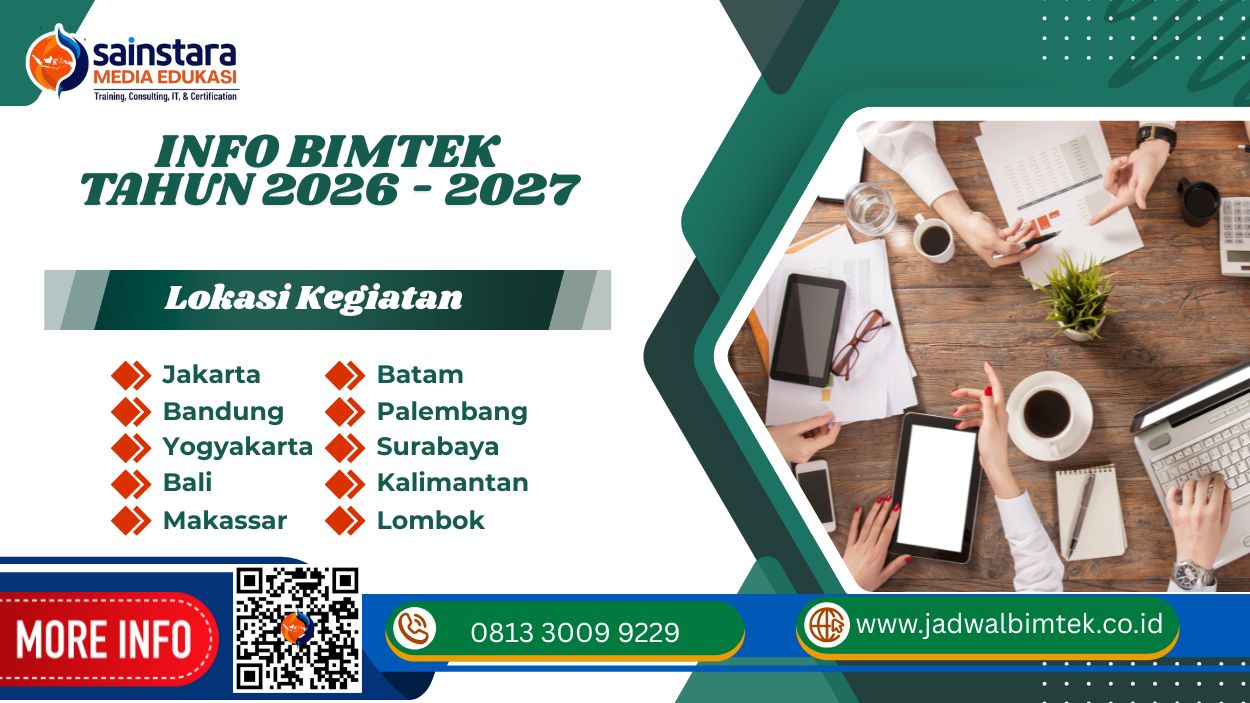 Info Bimtek Administrasi Pembukuan Bendahara Pengeluaran dan Bendahara Penerimaan Tahun 2026 - 2027