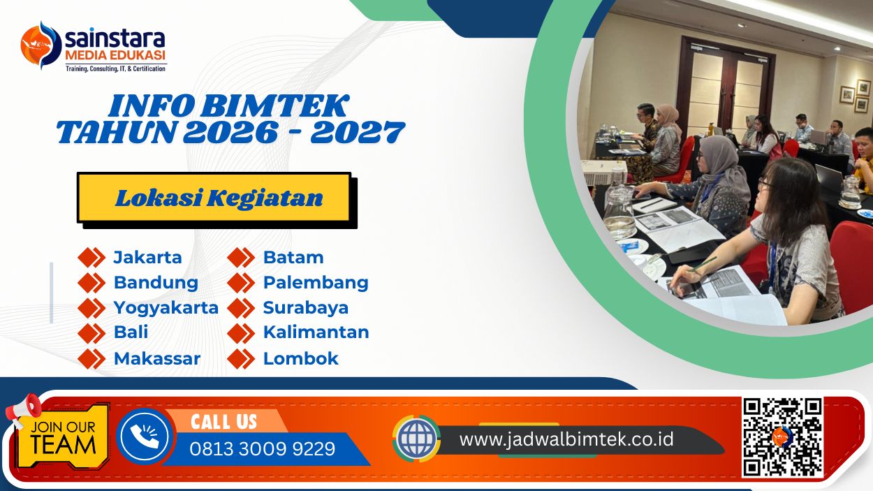 Info Bimtek Pengelolaan Website OPD Profesional Sesuai Standar SPBE dan Transformasi Digital Pemerintahan Tahun 2026 - 2027