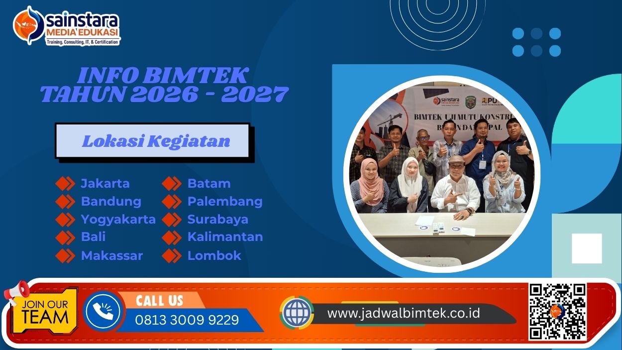 Info Bimtek Penggunaan Aplikasi Keuangan Pemerintah untuk Penatausahaan Bendahara Tahun 2026 - 2027