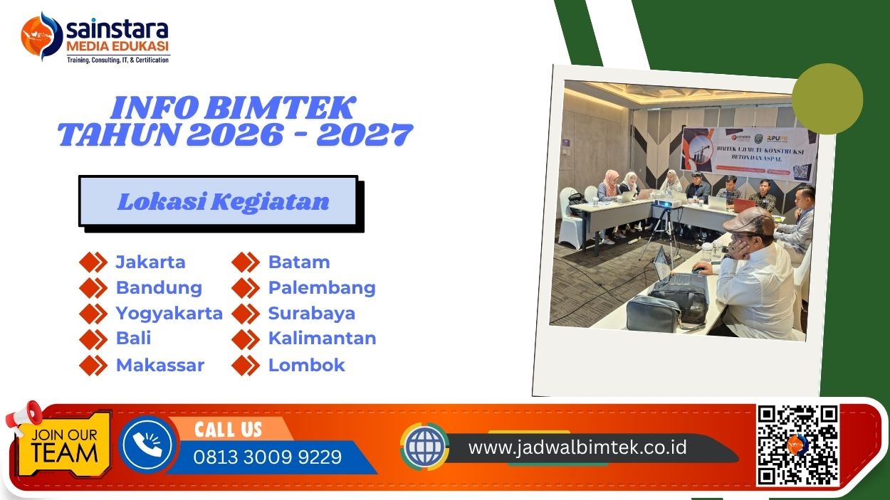 Info Bimtek Profesional Penyusunan RKPD Tahun 2027 untuk Bappeda dan Perangkat Daerah