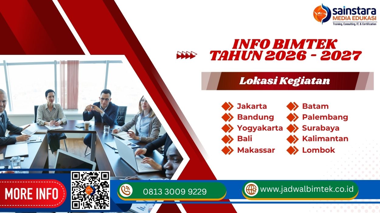 Info Bimtek Penyusunan Modul Praktikum yang Efektif Tahun 2026 - 2027